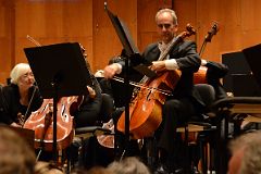 08-3 Principal Cellist Carter Brey Practicing Before The Performance At The New York Philharmonic David Geffen Hall In Lincoln Center New York City.jpg